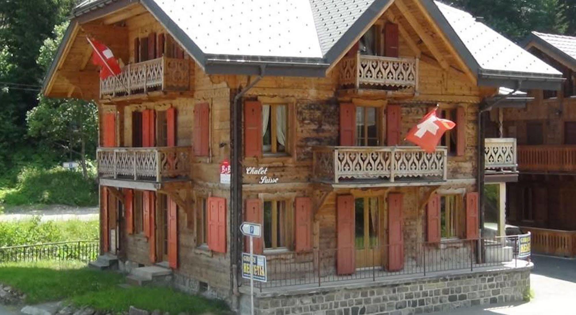 Chalet Suisse Bed And Breakfast 몰진스 외부 사진