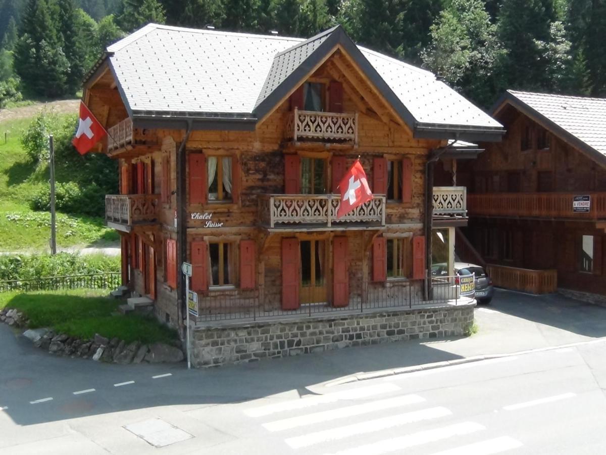 Chalet Suisse Bed And Breakfast 몰진스 외부 사진